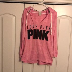 PINK pink hoodie